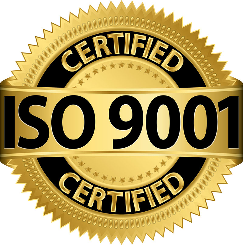 ISO 9001:2015 logo