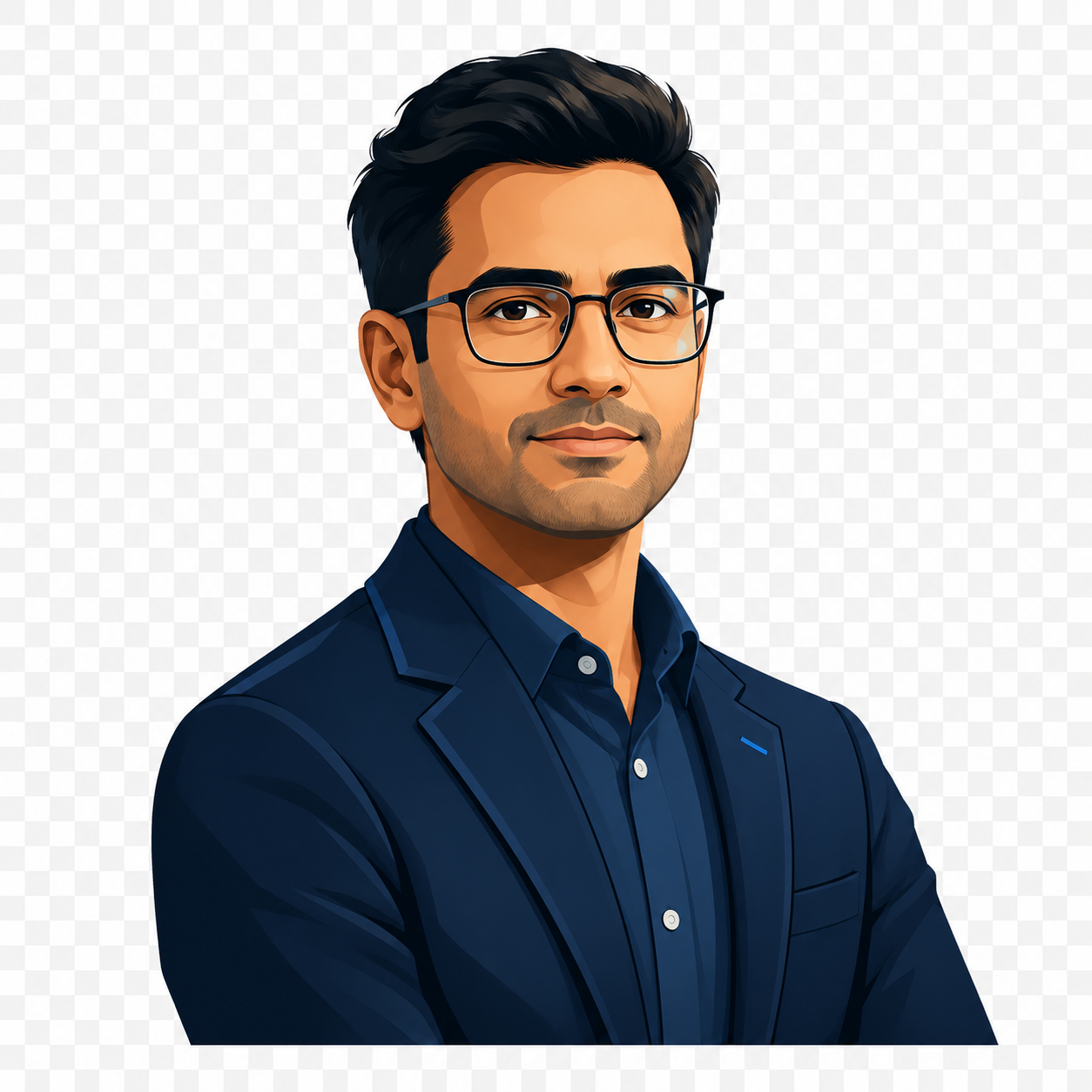 Illustrated avatar for SAE Managing Director (MD) role